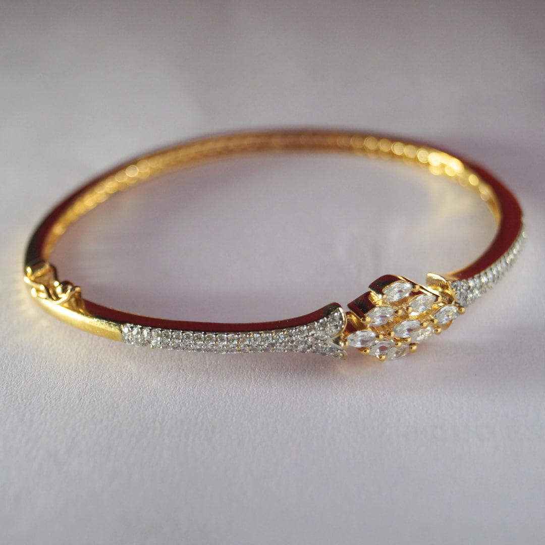 Royal Bloom Kada Bracelet