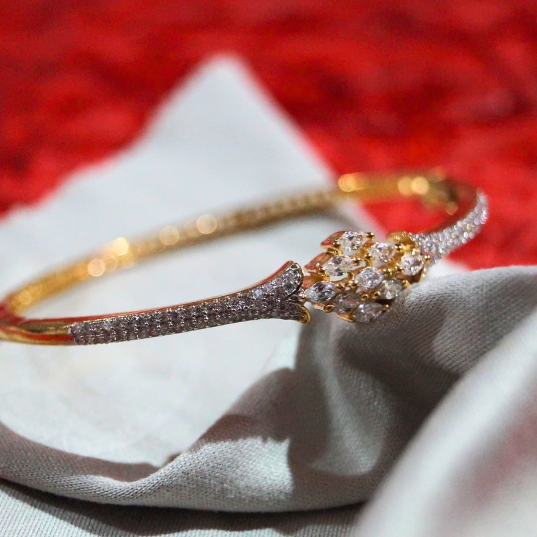 Royal Bloom Kada Bracelet