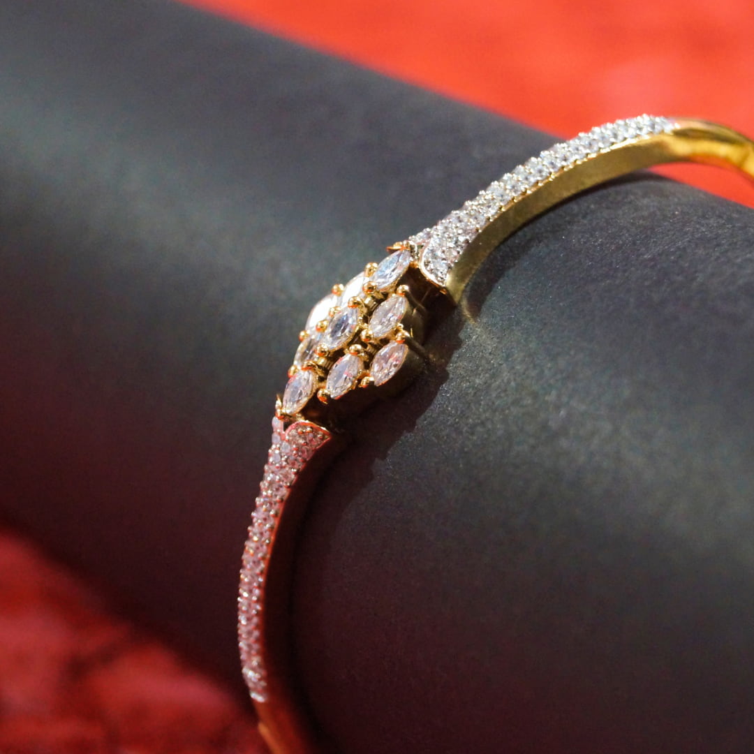 Royal Bloom Kada Bracelet