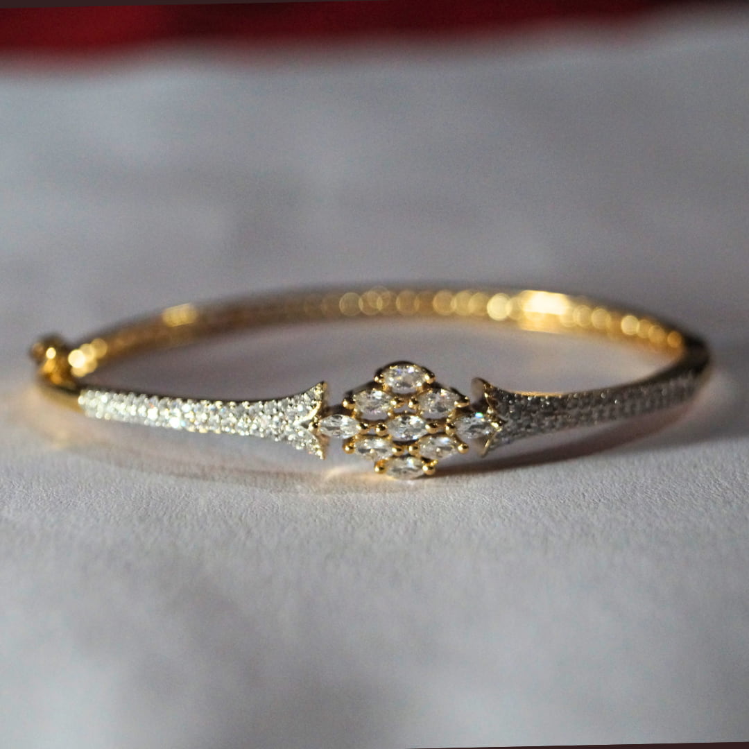 Royal Bloom Kada Bracelet