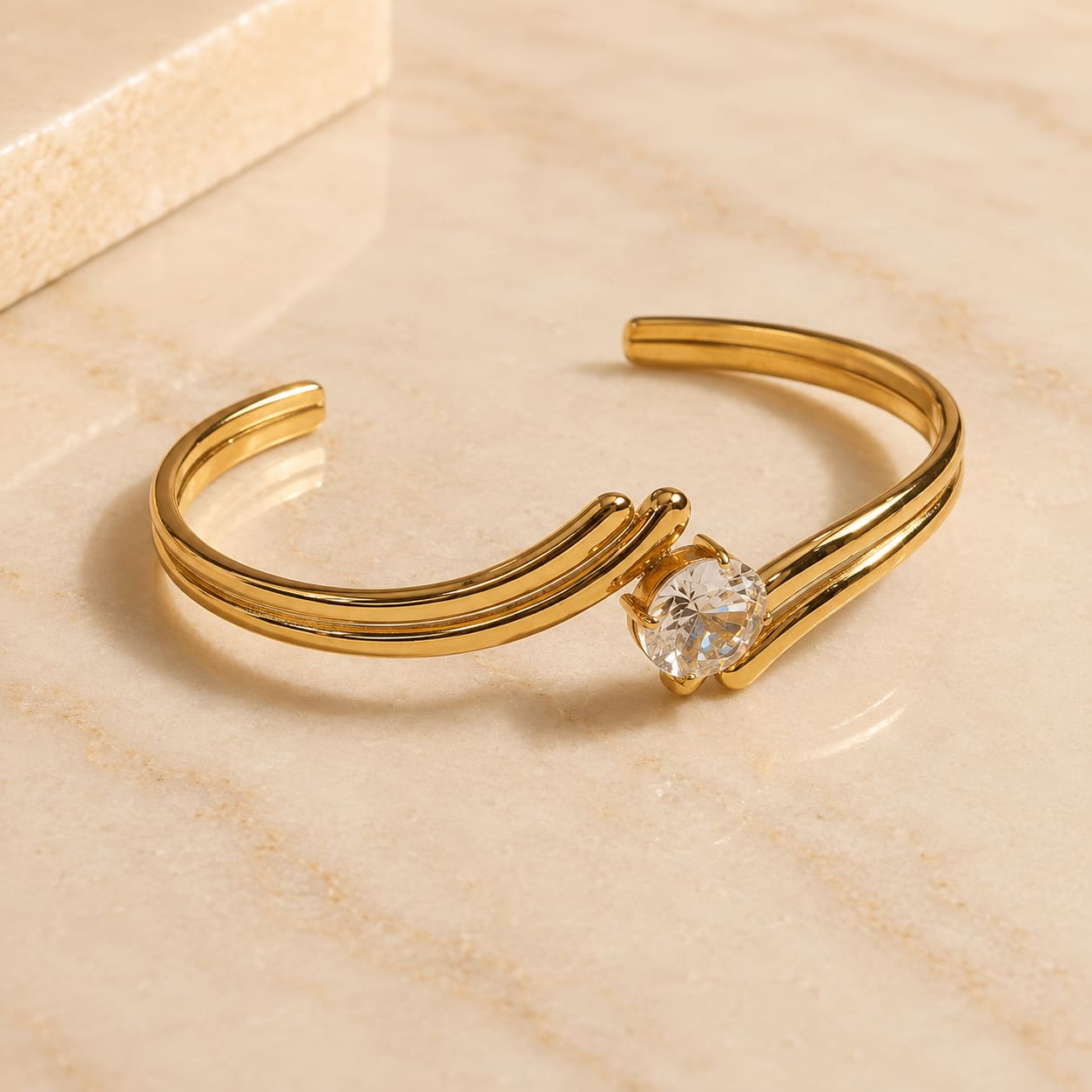 Crystal Wave Bracelet