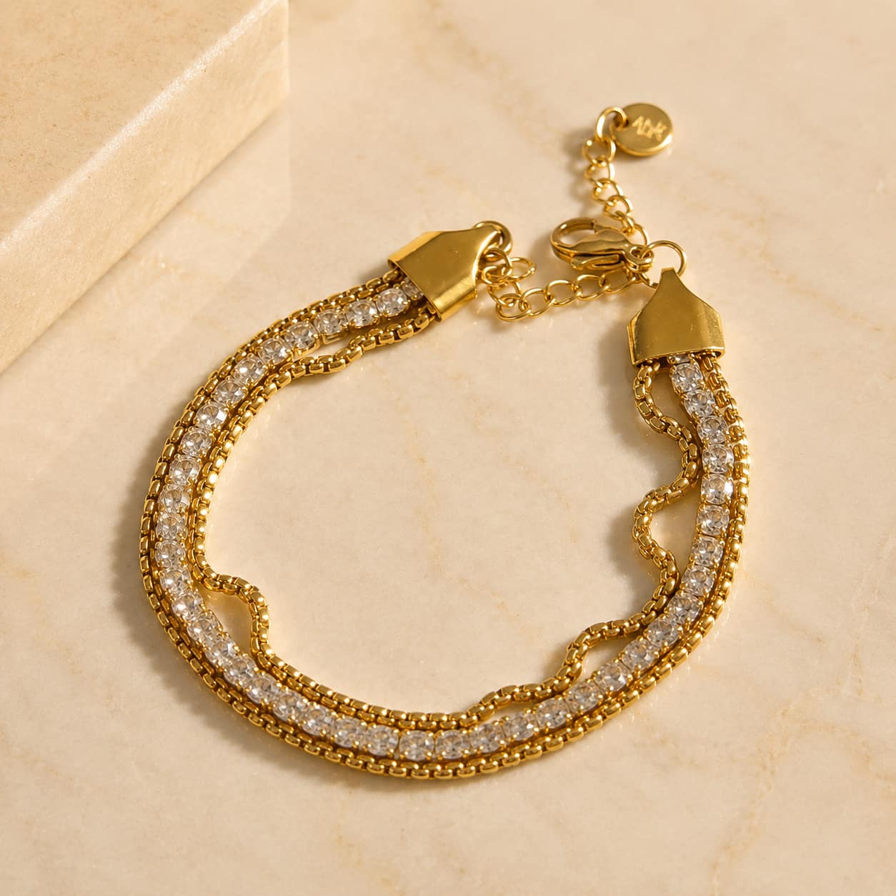 Crystal Duo Bracelet